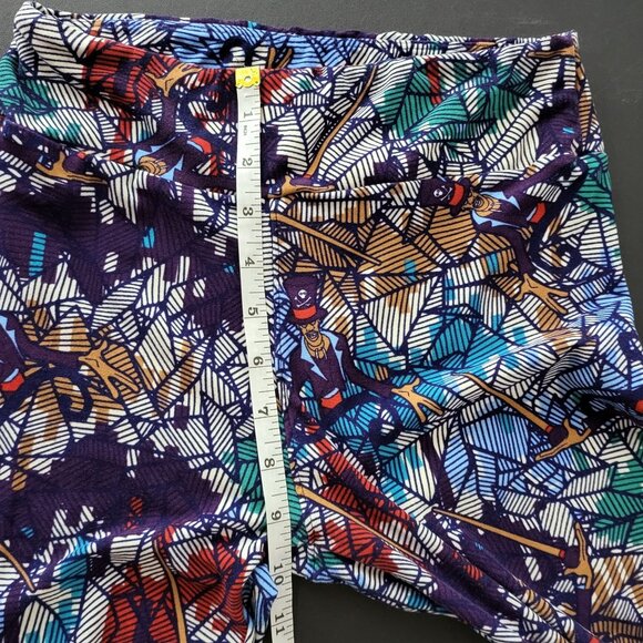 Lularoe Princess and the Frog Villians Dr. Facilier Voodoo Shadow Man Leggings - Picture 7 of 8
